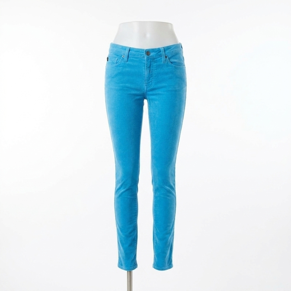 NEW AG JEANS stilt cigarette leg jeans in sky blue